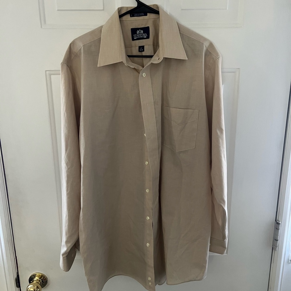 Three XL Long sleeve button up shirts